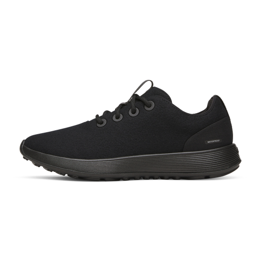 Women's Wool Runner NZ Waterproof - Natural Black (Natural Black Sole)